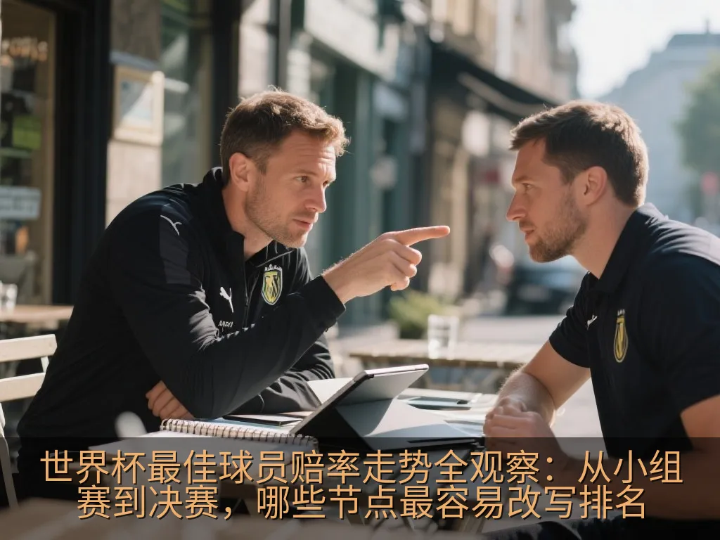 关键淘汰赛节点与球员表现折线图示意